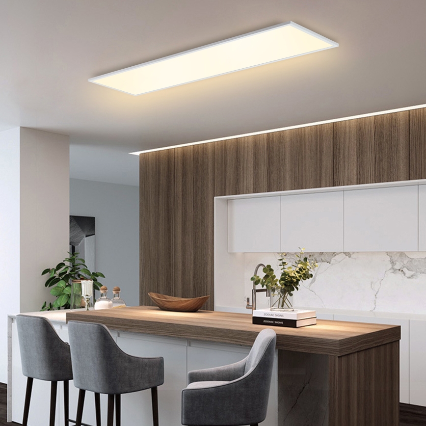 Brilagi - LED prigušivo stropno svjetlo SLIMFRAME LED/58W/230V 120x30 cm 3000-6000K bijela + daljinski upravljač