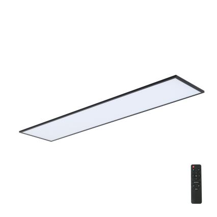 Brilagi - LED prigušivo stropno svjetlo SLIMFRAME LED/58W/230V 120x30 cm 3000-6000K crno + daljinski upravljač