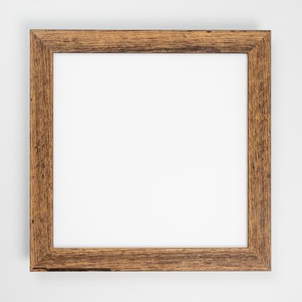 Brilagi - prigušivo stropno LED svjetlo SLIMFRAME WOOD LED/36W/230V 49,5x49,5 cm 3000-6000K smeđe + daljinski upravljač