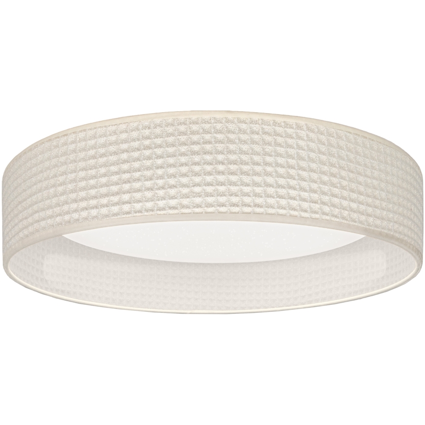 Brilagi - LED stropna svjetiljka s mogućnošću prigušivanja VELVET SMARTIX STARS LED/24W/230V 3000-6000K prom. 45 cm krem boje Wi-Fi Tuya Beacon + daljinsko upravljanje