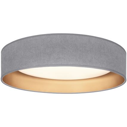 Brilagi - LED stropna svjetiljka s mogućnošću prigušivanja VELVET SMARTIX LED/24W/230V 3000-6000K Ø 45 cm siva/zlatna Wi-Fi Tuya Beacon + daljinski upravljač