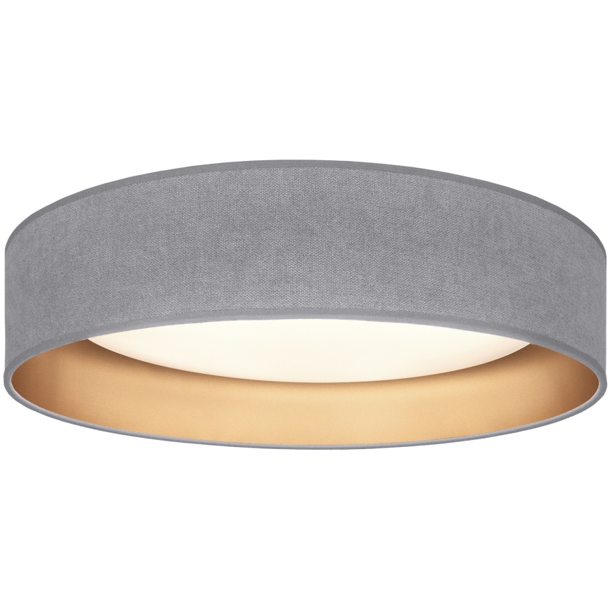 Brilagi - LED stropna svjetiljka s mogućnošću prigušivanja VELVET SMARTIX LED/24W/230V 3000-6000K Ø 45 cm siva/zlatna Wi-Fi Tuya Beacon + daljinski upravljač