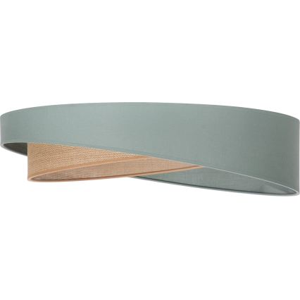 BRILAGI - LED Prigušivo stropno svjetlo VELVET TWIST LED/36W/230V 3000-6000K Ø 65 cm Wi-Fi Tuya Beacon zelena/bež + daljinski upravljač