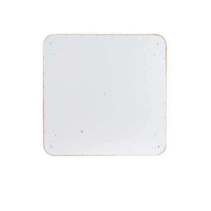 Brilagi - Prigušivo LED stropno svjetlo WOODLINE SQUARE LED/80W/230V 3000-6000K hrast 60x60 cm + daljinski upravljač