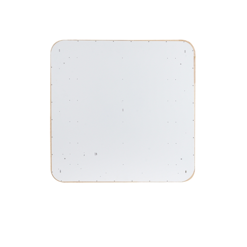 Brilagi - Prigušivo LED stropno svjetlo WOODLINE SQUARE LED/80W/230V 3000-6000K hrast 60x60 cm + daljinski upravljač