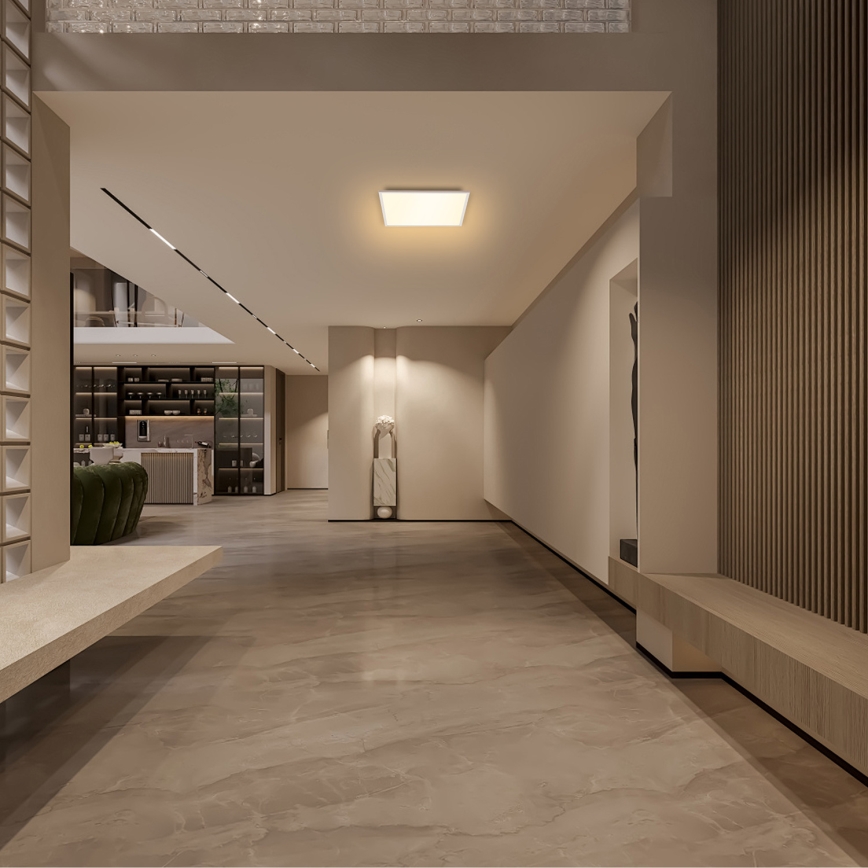 Brilagi - LED prigušivo stropno svjetlo SLIMFRAME LED/36W/230V 45x45 cm 3000-6000K bijela + daljinski upravljač