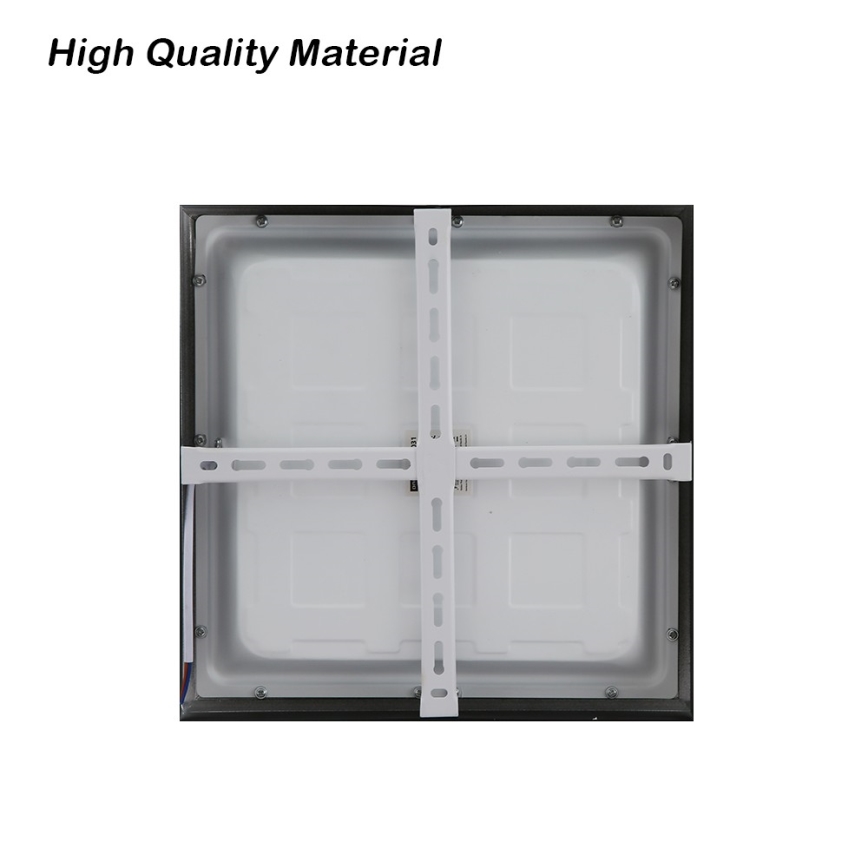 Brilagi - LED Stropna svjetiljka za kupaonicu FRAME LED/24W/230V 30x30 cm 3000/4000/6000K IP44 crna