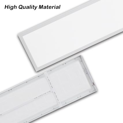 Brilagi - LED Stropna svjetiljka za kupaonicu FRAME LED/50W/230V 30x120 cm 3000/4000/6000K IP44 bijela