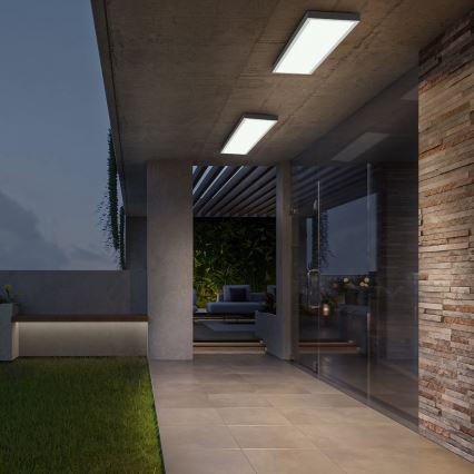 Brilagi - LED Stropna svjetiljka za kupaonicu FRAME LED/50W/230V 30x120 cm 3000/4000/6000K IP44 bijela