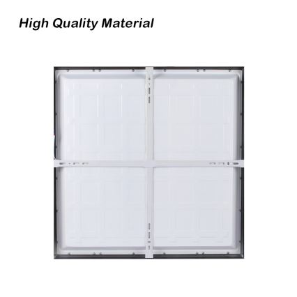 Brilagi - LED Stropna svjetiljka za kupaonicu FRAME LED/50W/230V 60x60 cm 3000/4000/6000K IP44 crna
