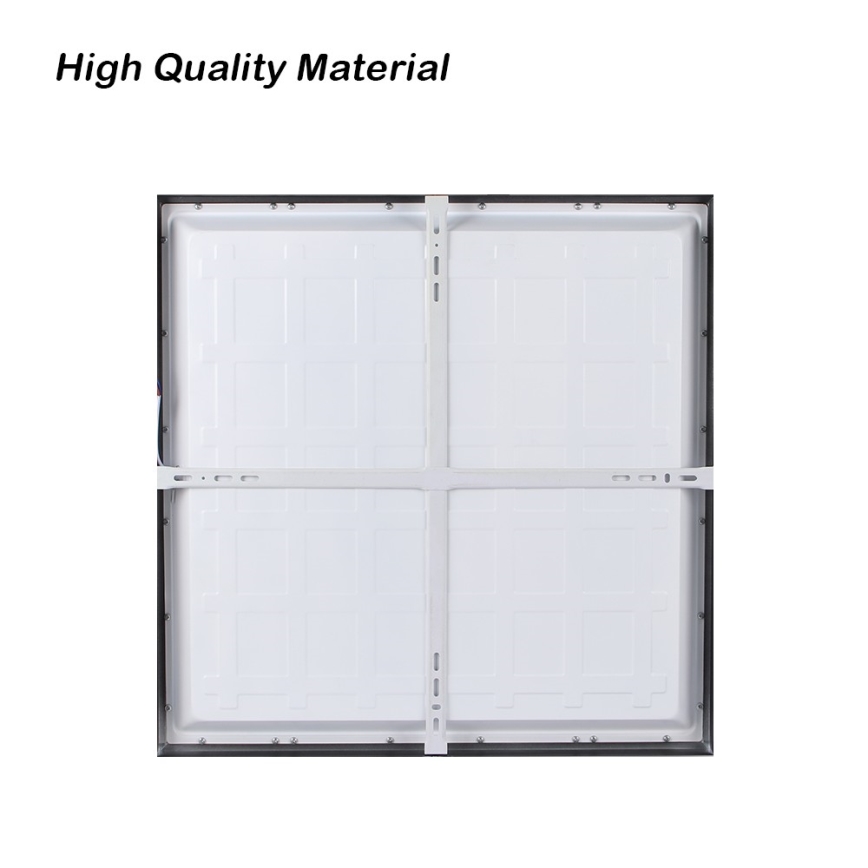 Brilagi - LED Stropna svjetiljka za kupaonicu FRAME LED/50W/230V 60x60 cm 3000/4000/6000K IP44 crna