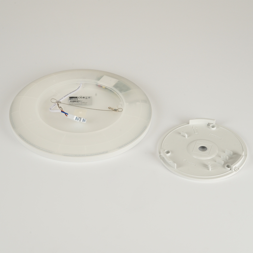 Brilagi - LED Stropna svjetiljka za kupaonicu ULTRA SLIM LED/12W/230V pr. 22,5 cm bijela IP54