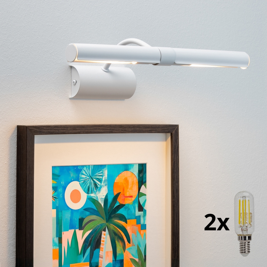 Brilagi - LED Svjetiljka za slike DANAE 2xE14/4W/230V 3000K bijela