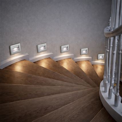 Brilagi - LED svjetiljka za stepenice STEP LIGHT LED/1,5W/230V IP44 antracit