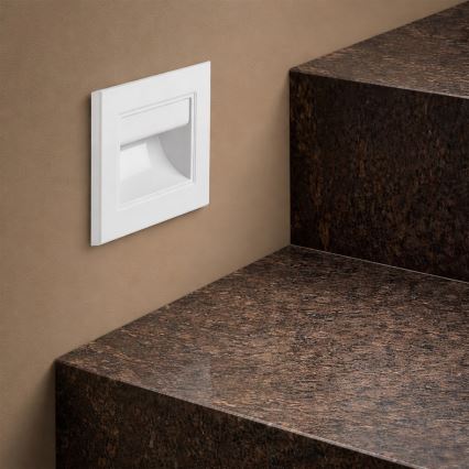 Brilagi - LED svjetiljka za stepenice STEP LIGHT LED/1,5W/230V IP44 bijela