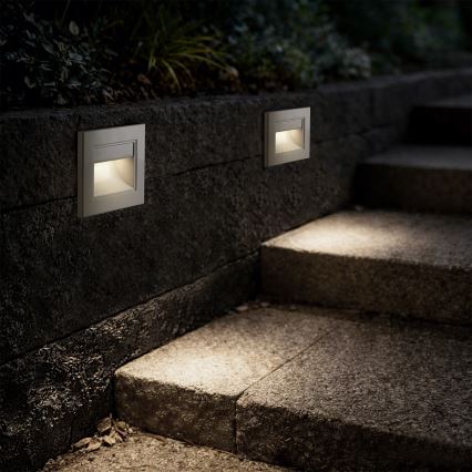 Brilagi - LED svjetiljka za stepenice STEP LIGHT LED/1,5W/230V IP44 bijela