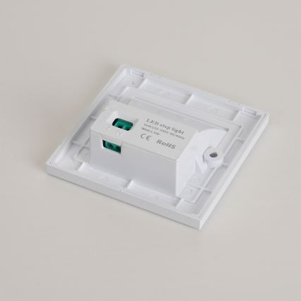 Brilagi - LED svjetiljka za stepenice STEP LIGHT LED/1,5W/230V IP44 bijela