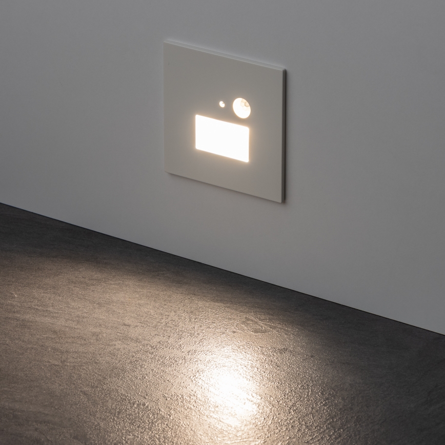 Brilagi - LED svjetiljka za stepenice sa senzorom pokreta i sumraka JACK LED/1,5W/230V 3000/4000/6500K bijela