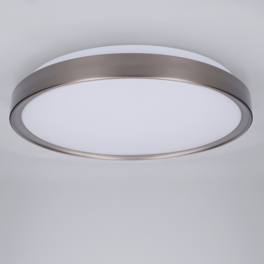 Brilagi - LED stropna svjetiljka s prigušivanjem FANCIA LED/48W/230V 3000-6500K Ø 39 cm srebrna + daljinski upravljač