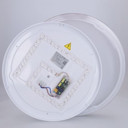 Brilagi - LED stropna svjetiljka s prigušivanjem FANCIA LED/48W/230V 3000-6500K Ø 39 cm srebrna + daljinski upravljač
