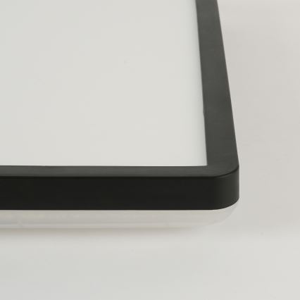 Brilagi - prigušivo stropno LED svjetlo ULTRA SLIM LED/18W/230V 2700-6500K 30x30 cm crno + daljinski upravljač