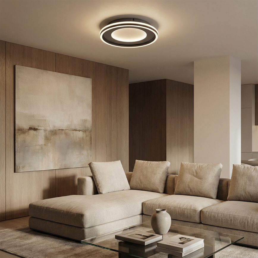 Brilagi - LED stropna svjetiljka TRIVARO s mogućnošću prigušivanja LED/72W/230V 3000-6000K Ø 40 cm + daljinski upravljač