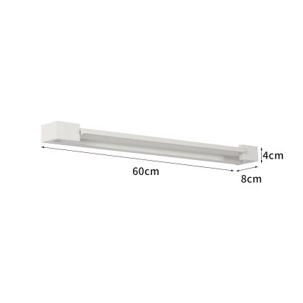 Brilagi - LED rasvjeta za kupaonsko zrcalo AQUA LINE, 18 W, 230 V, 60 cm, IP44, bijela, CRI 90