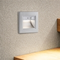 Brilagi - LED svjetlo za stepenice sa senzorom STEP LIGHT LED/1,5W/230V IP44 srebrna