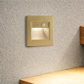 Brilagi - LED svjetlo za stepenište sa senzorom STEP LIGHT LED/1,5W/230V IP44 zlatno