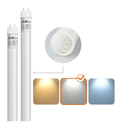 BRILAGI - LED tehnička protuprašinska svjetiljka OPTIMA T8 2xG13/18W/230V 4000K IP65 128 cm