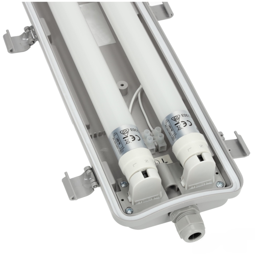 BRILAGI - LED tehničko protuprašinsko fluorescentno svjetlo OPTIMA T8 2xG13/9W/230V 4000K IP65 67,5 cm