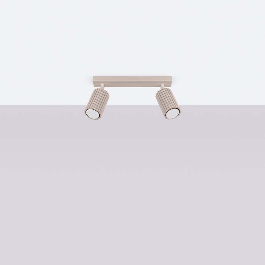 Brilagi - LED točkasto svjetlo CRESTO 2xGU10/10W/230V taupe