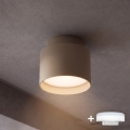 BRILAGI - LED ugradna svjetiljka BACKLIT 1xGX53/15W/230V + LED/3W promjer 8 cm bež