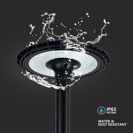 Brilagi - LED ulična svjetiljka s stupom 3 m URBANSPARK LED/60W/230V crna IP65