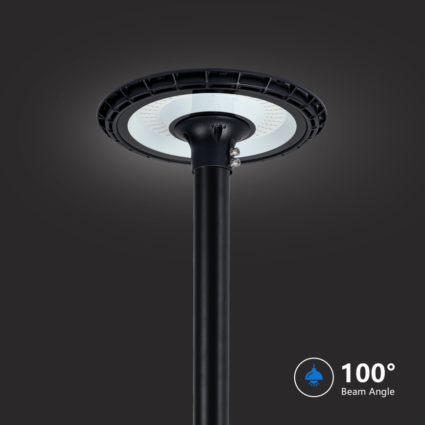 Brilagi - LED ulična svjetiljka s stupom od 4 m URBANSPARK LED/120W/230V crna IP65