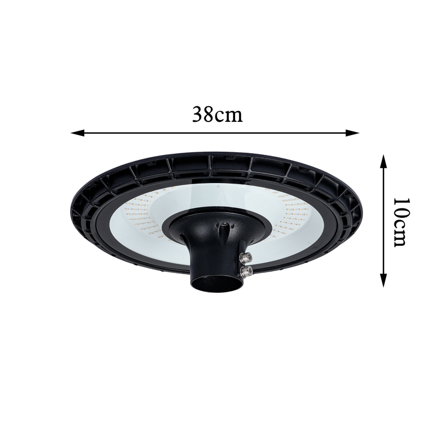 Brilagi - LED ulična svjetiljka s stupom od 4 m URBANSPARK LED/120W/230V crna IP65
