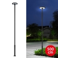 Brilagi - LED ulična svjetiljka sa stupom 5 m URBANSPARK LED/120W/230V crna IP65