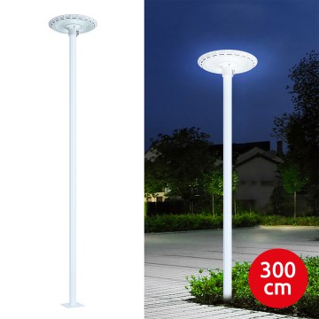 Brilagi - LED ulična svjetiljka sa stupom od 3 m URBANSPARK LED/120W/230V bijela IP65