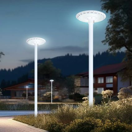 Brilagi - LED ulična svjetiljka sa stupom od 3 m URBANSPARK LED/120W/230V bijela IP65