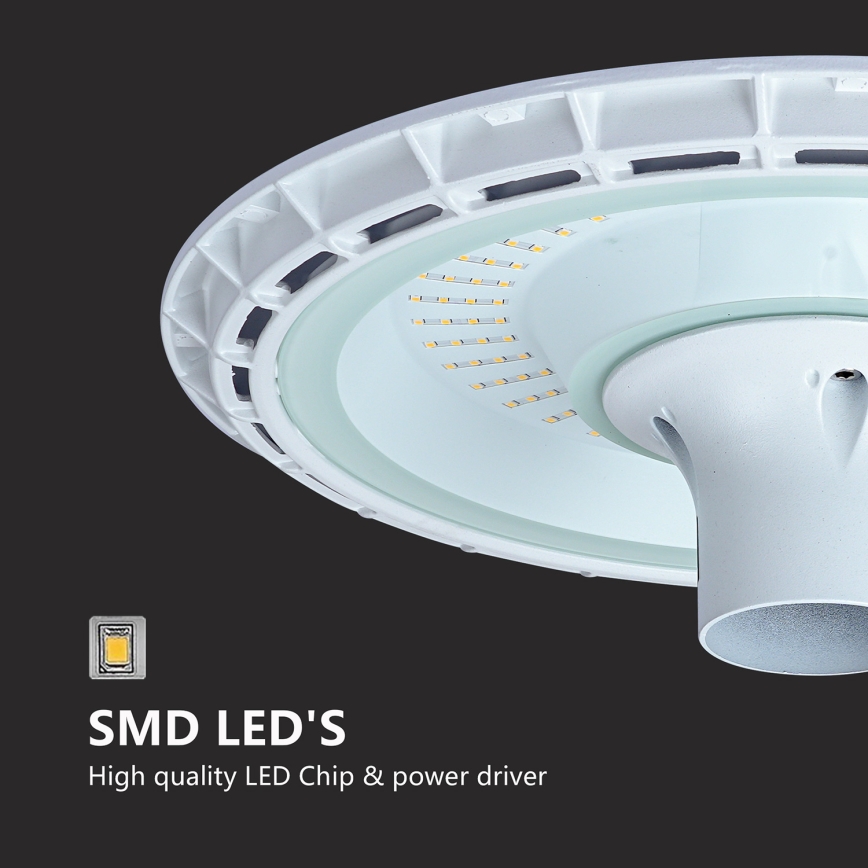 Brilagi - LED ulična svjetiljka sa stupom od 3 m URBANSPARK LED/120W/230V bijela IP65