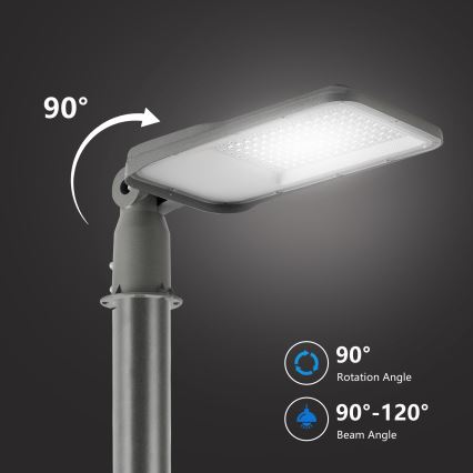Brilagi - LED ulična svjetiljka URBANLIGHT LED/100W/230V siva IP65