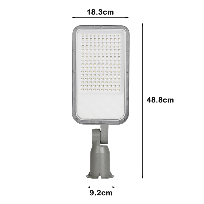 Brilagi - LED ulična svjetiljka URBANLIGHT LED/100W/230V siva IP65