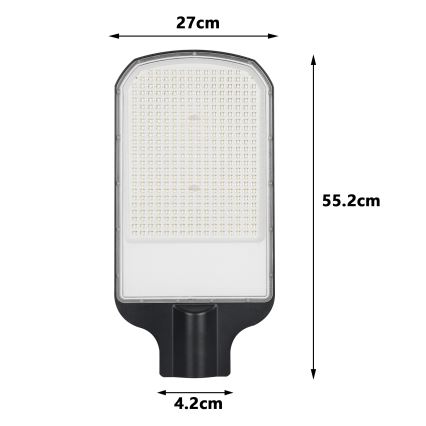 Brilagi - LED ulična svjetiljka URBANLIGHT LED/200W/230V crna IP65