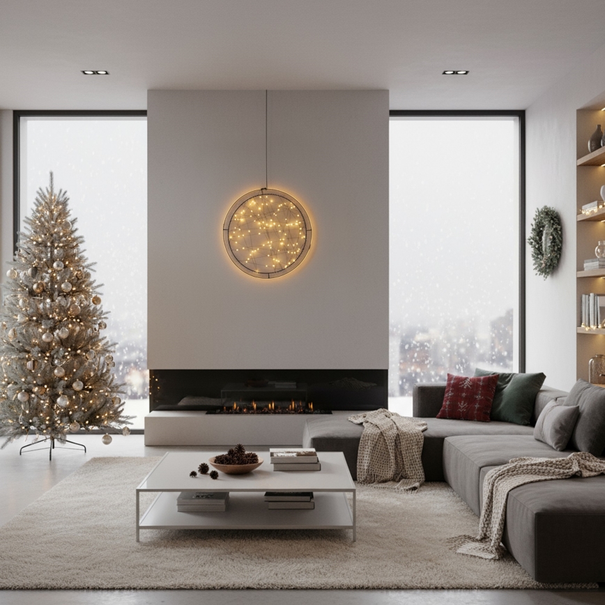 Brilagi - LED vanjska božićna dekoracija LED/2,6W/230V IP44, prsten promjera 46 cm