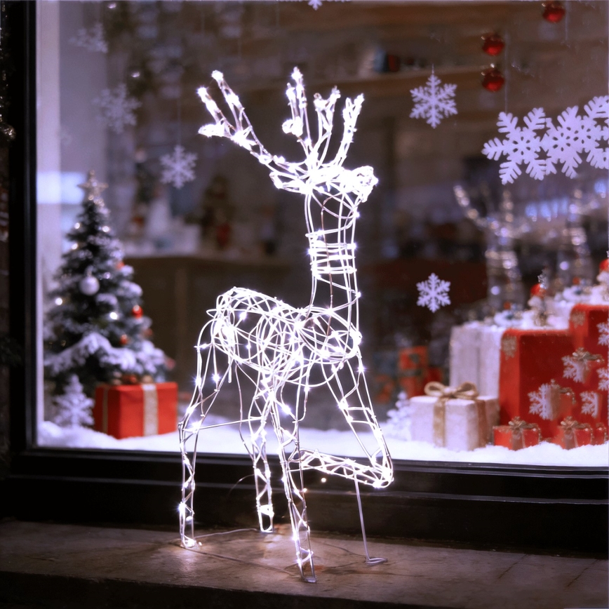 BRILAGI - LED vanjska božićna dekoracija LED/3,6W/8 funkcija 150 cm IP44 sob hladno bijela