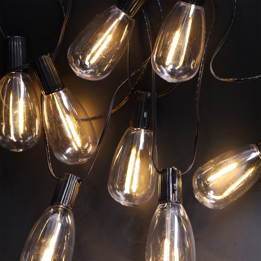 Brilagi - LED vanjska božićna girlanda 10xLED/3xAA 3,2m IP44 topla bijela