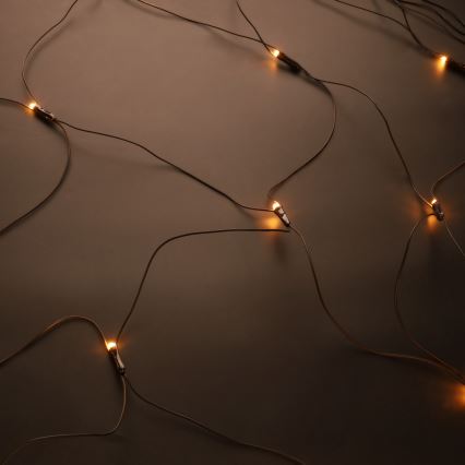 Brilagi - LED vanjska božićna zavjesa 160xLED 7x2m IP44 topla bijela