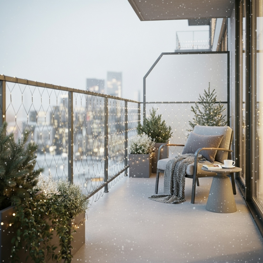 Brilagi - LED vanjska božićna zavjesa 160xLED 7x2m IP44 topla bijela