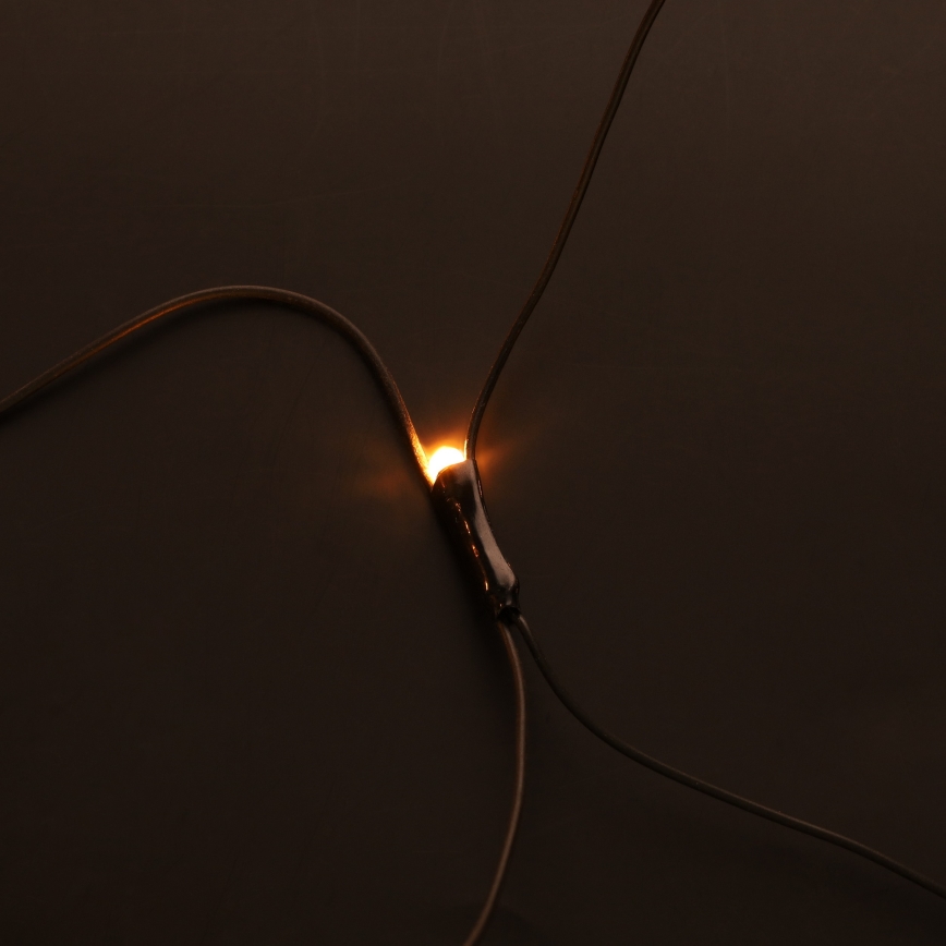 Brilagi - LED vanjska božićna zavjesa 160xLED 7x2m IP44 topla bijela