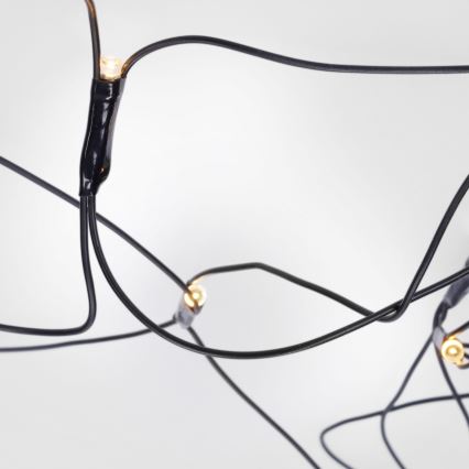 Brilagi - LED vanjska božićna zavjesa 160xLED 7x2m IP44 topla bijela